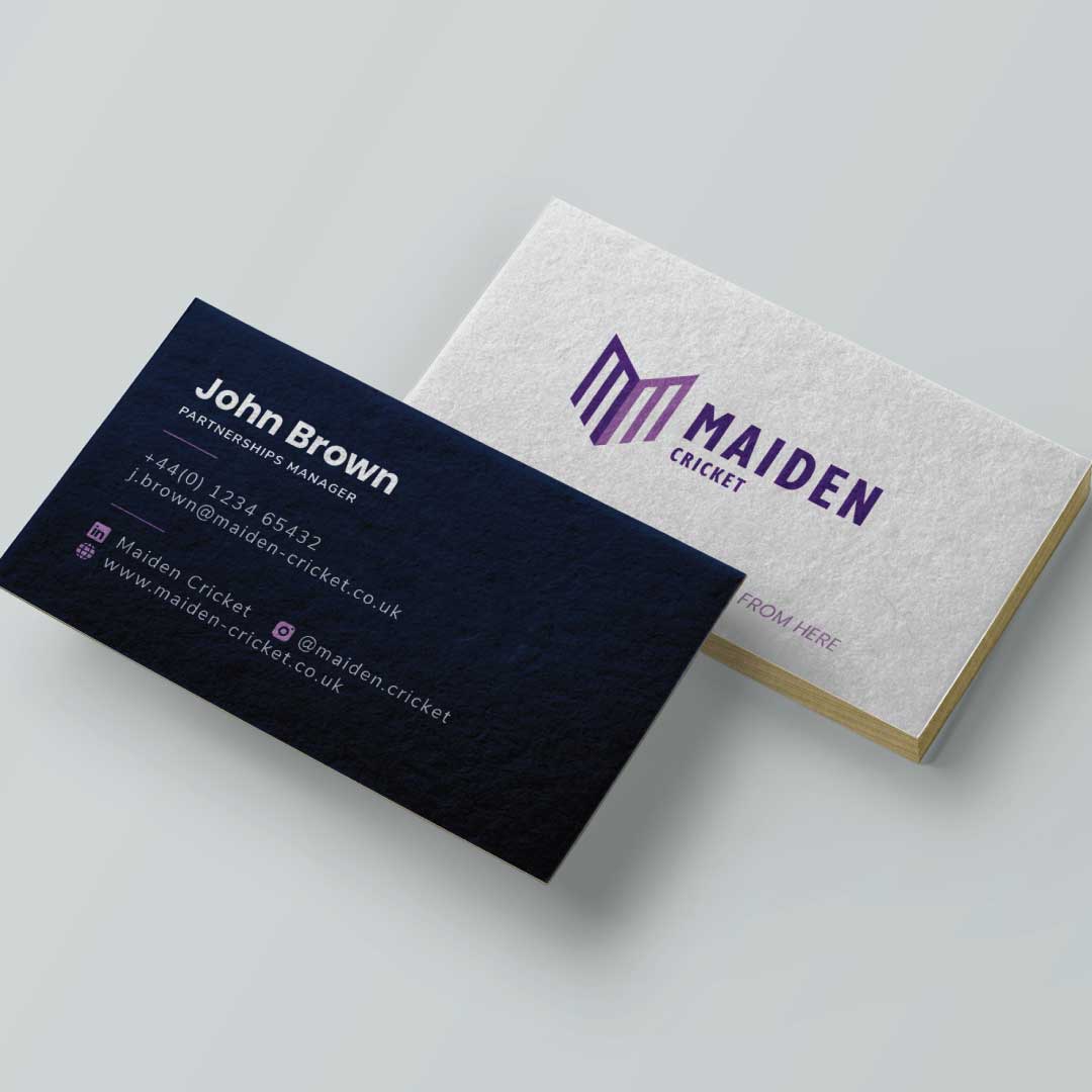 Maiden Image Business Card