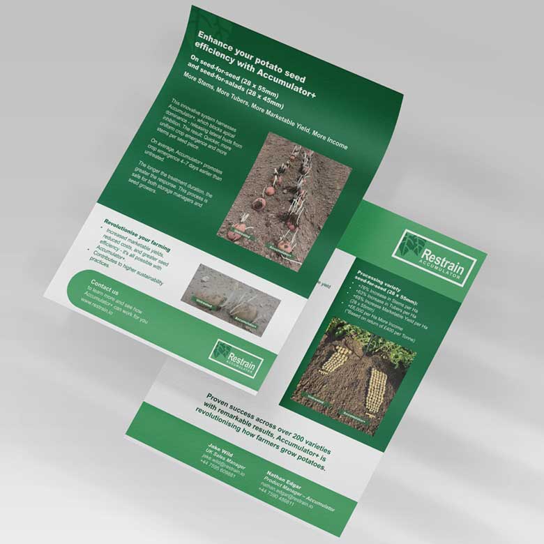 restrain brochure